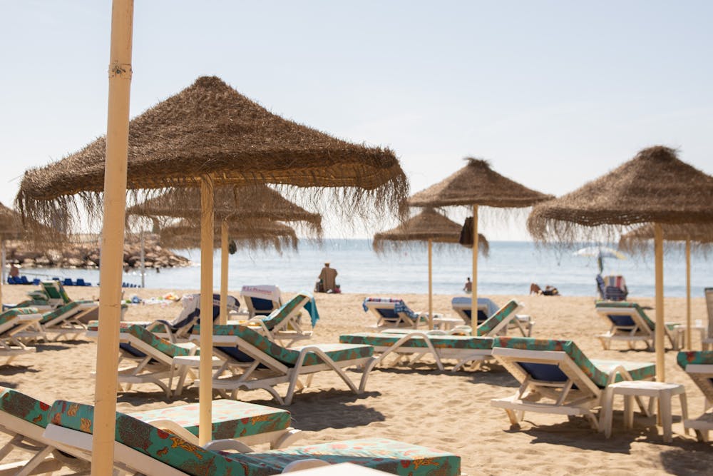 A Cozumel beach club on the waterfront